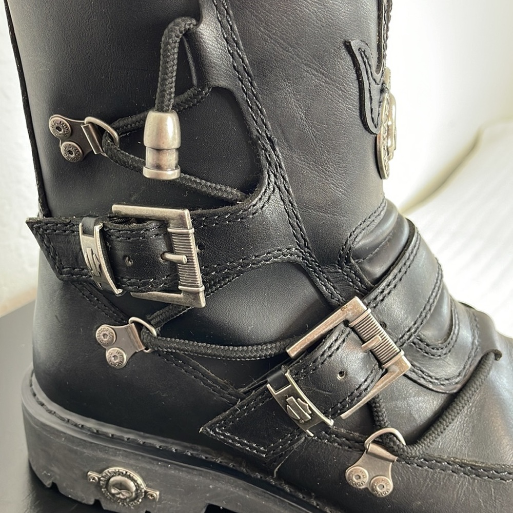 Harley Davidson moto boots - Picture 11 of 13